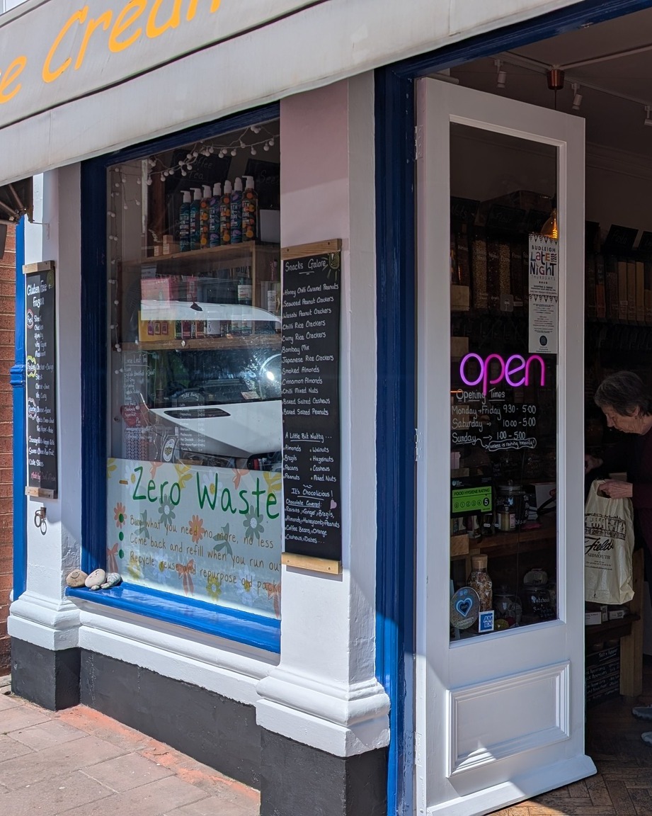 Freshly painted shopfront by Chris Routley Solutions